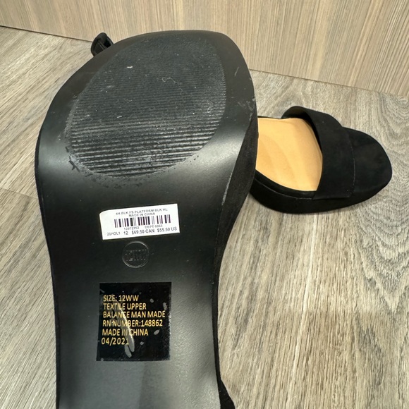 Torrid Platform Block Heel Sandal 12WW - Picture 3 of 6